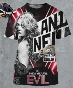 Congrats Giulia The Beautiful Madness Is New NXT Women’s Champion At WWE NXT New Years Evil All Over Print Shirt