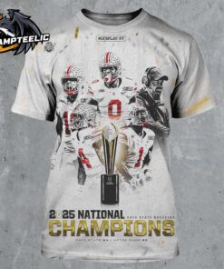 Congrats Ohio State Buckeyes 2025 National Champions CFB Playoff All Over Print Shirt