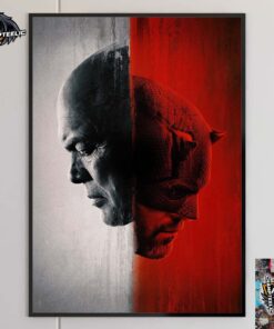 Dare Devil Born Again Textless Teaser Poster Home Decor Poster Canvas