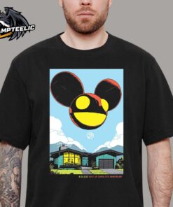 Deadmau5 Gig Poster For Show At The Belly Up Aspen Celebrating The Club 20th Anniversary On January 24 2025 Classic T-Shirt