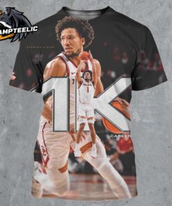 Desmond Claude USC Trojans Men’s Basketball 1K Career Points All Over Print Shirt