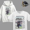 Detroit Lions King Of The North NFC 2024 Swept The North For The First Time Unisex T-Shirt