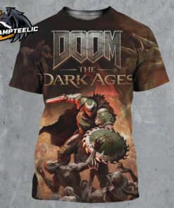 Doom The Dark Ages First Poster Releasing May 15 2025 All Over Print Shirt