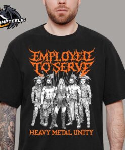 Employed to Serve Fallen Star Album Merch Tee Heavy Metal Unity Unisex T-Shirt