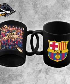 FC Barcelona Super Campions Supercopa D’Espanya 2025 Spanish Super Cup Champions Coffee Ceramic Mug