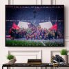 Philadelphia Eagles 4 Takeaway Everyone Getting Involved 2024 NFL Playoffs Home Decor Poster Canvas