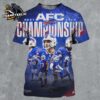 2024 The AFC Championship Buffalo Bills Josh Allen Vs Kansas City Chiefs Patrick Mahomes All Over Print Shirt