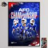 2024 The AFC Championship Buffalo Bills Josh Allen Vs Kansas City Chiefs Patrick Mahomes Home Decor Poster Canvas