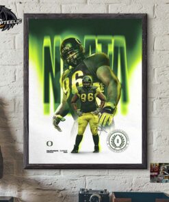 Haloti Ngata Oregon Ducks Football Inducted Into The College Football Hall Of Fame Of The Class Of 2025 Home Decor Poster Canvas