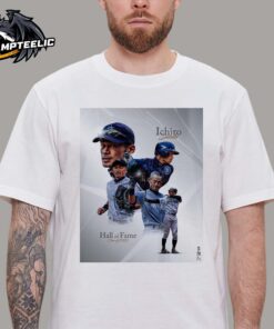 Ichiro Suzuki From Seattle Mariners First Japanese Born Player Hall Of Fame Class Of 2025 Unisex T-Shirt