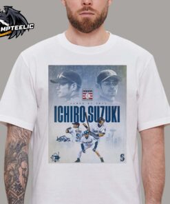 Ichiro Suzuki Seattle Marines Class Of 2025 Hall Of Famer Unisex T-Shirt