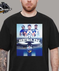 Indianapolis Colts Host The NFL First Ever Regular Season Game 2025 NFL Berlin Game Unisex T-Shirt