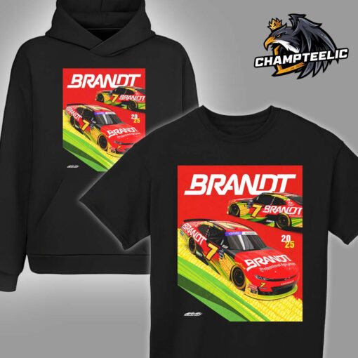 JR Motorsports The Corn Car 2025 Brandt Racing Professional Agriculture Chevrolet Unisex T-Shirt