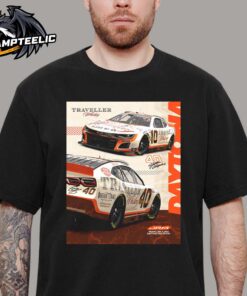 JR Motorsports Traveller x JRM Daytona 500 Entry Justin Allgaier Traveller Tennessee Whiskey Diecast Poster Classic T-Shirt