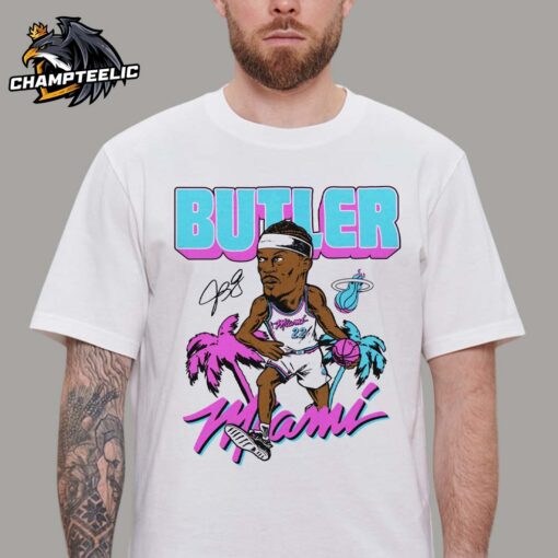 Jimmy Butler Miami Heat Homage Original Vice Caricature Unisex T-Shirt