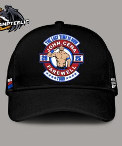 John Cena 2025 Farewell Tour The Last Time Is Now Classic Cap Hat Snapback