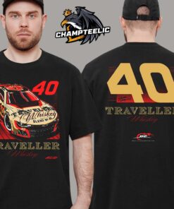 Justin Allgaier 40 Traveller Whiskey Chevrolet Natural Daytona 500 Merchandise T-Shirt