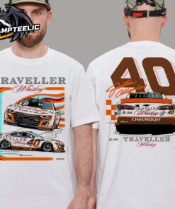 Justin Allgaier 40 Traveller Whiskey Chevrolet Natural Daytona 500 Two Sides Unisex T-Shirt