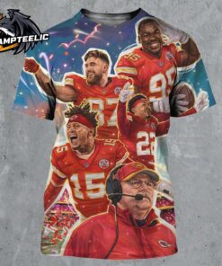 Kansas City Chiefs 2025 NFL Divisional Ready To Rock The House All Over Print Shirt