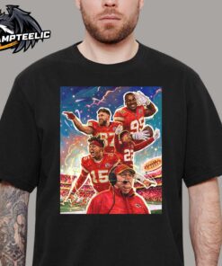 Kansas City Chiefs 2025 NFL Divisional Ready To Rock The House Chiefs Kingdom Unisex T-Shirt