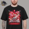 Kansas City Chiefs Back To Back To Back 2024 AFC Champions Three Years Running Unisex T-Shirt