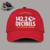 Kansas City Chiefs Fanatics 2024 AFC Champions Hometown Not Done Hearing Protection Required 142.2 Decibels Cap Hat Snapback