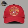 Kansas City Chiefs Fanatics 2024 AFC Conference Champions Right Side Draw Logo Red Cap Hat Snapback