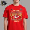 Kansas City Chiefs Fanatics 2024 AFC Conference Champions Right Side Draw Logo Unisex T-Shirt