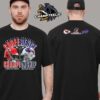 Washington Commanders Vs Philadelphia Eagles 2024 2025 NFC National Football Conference Championship Head To Head Two Sides Unisex T-Shirt