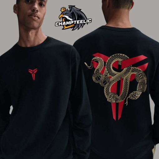 Kobe Bryant Year Of Mamba Mamba Mentality Lunar New Year 2025 Unisex Long Sleeve T-Shirt