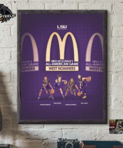 LSU Women’s Basketball 2025 McDonald’s All American Game West Nominees Home Decor Poster Canvas