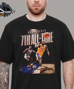 LeBron James Surpasses Scottie Pippen For 7th All Time In Steals Classic T-Shirt