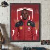 New Era Begins Lewis Hamilton Joins Scuderia Ferrari F1 Team Home Decor Poster Canvas