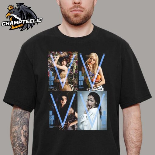 Lisa Four Seasons Of Lisa V Magazine Covers Unisex T-Shirt