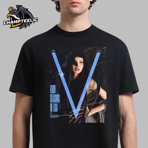 Lisa V Magazine Four Seasons Of Lisa Fall Edition Magazine Cover Unisex T-Shirt