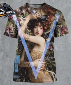 Lisa V Magazine Four Seasons Of Lisa Spring Edition Magazine Cover All Over Print Shirt