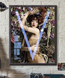 Lisa V Magazine Four Seasons Of Lisa Spring Edition Magazine Cover Home Decor Poster Canvas