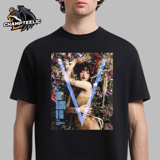 Lisa V Magazine Four Seasons Of Lisa Spring Edition Magazine Cover Unisex T-Shirt