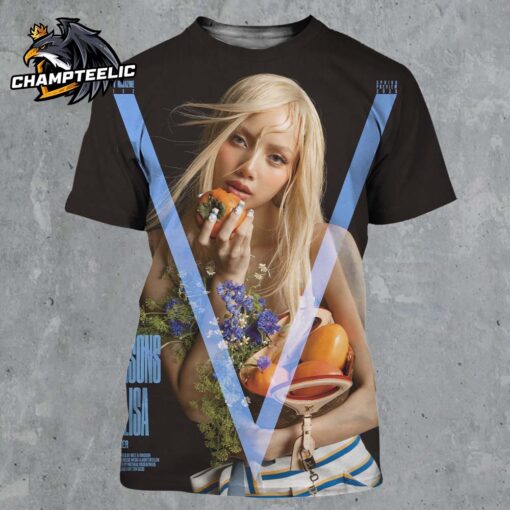 Lisa V Magazine Four Seasons Of Lisa Summer Edition Magazine Cover All Over Print Shirt