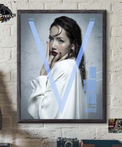 Lisa V Magazine Four Seasons Of Lisa Winter Edition Magazine Cover Home Decor Poster Canvas