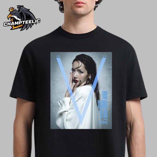 Lisa V Magazine Four Seasons Of Lisa Winter Edition Magazine Cover Unisex T-Shirt