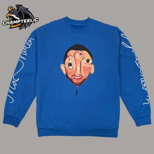 Mac Miller Balloonerism Album Cover Crewneck Sweater