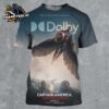 Marvel Captain America Brave New World 4DX Version Poster In Theaters On February 14 2025 All Over Print Shirt