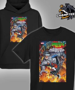 Marvel Spider-Man Vs Godzilla Issue 1 Comic Cover Unisex T-Shirt