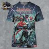 Marvel Spider-Man Vs Godzilla Issue 1 Comic Cover All Over Print Shirt