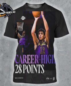 Max Christie Los Angeles Lakers Breakout Career High 28 Points All Over Print Shirt