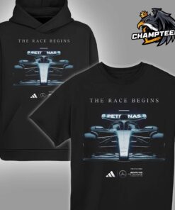 Mercedes AMG F1 X Adidas Partnership The Race Begins Unisex T-Shirt