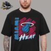 Miami HEAT Original Vice Spotlight Vintage Logo Style T-Shirt