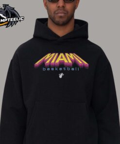 Miami Heat Court Culture Original Vice End Credits Vintage Logo Unisex Hoodie T-Shirt