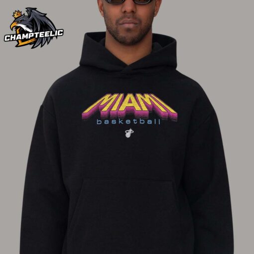 Miami Heat Court Culture Original Vice End Credits Vintage Logo Unisex Hoodie T-Shirt